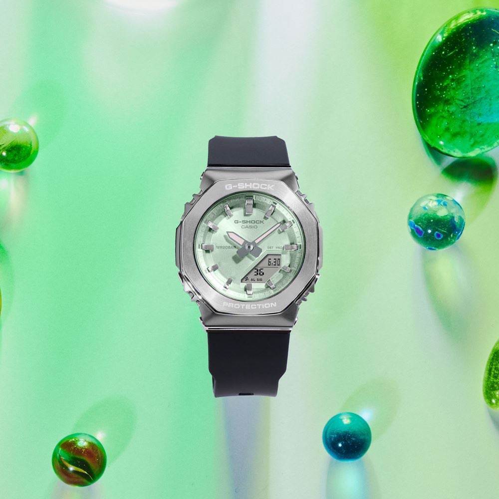 Casio GM-S2110-3ADR bio-tabanlı reçine bilezikli unisex saat