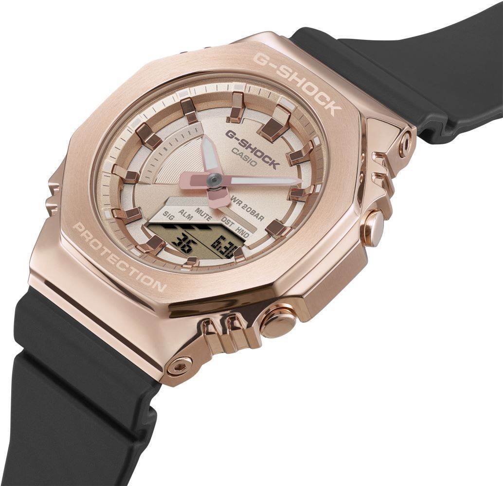 Casio GM-S2100PG-1A4DR unisex G-Shock saat modern tasarım