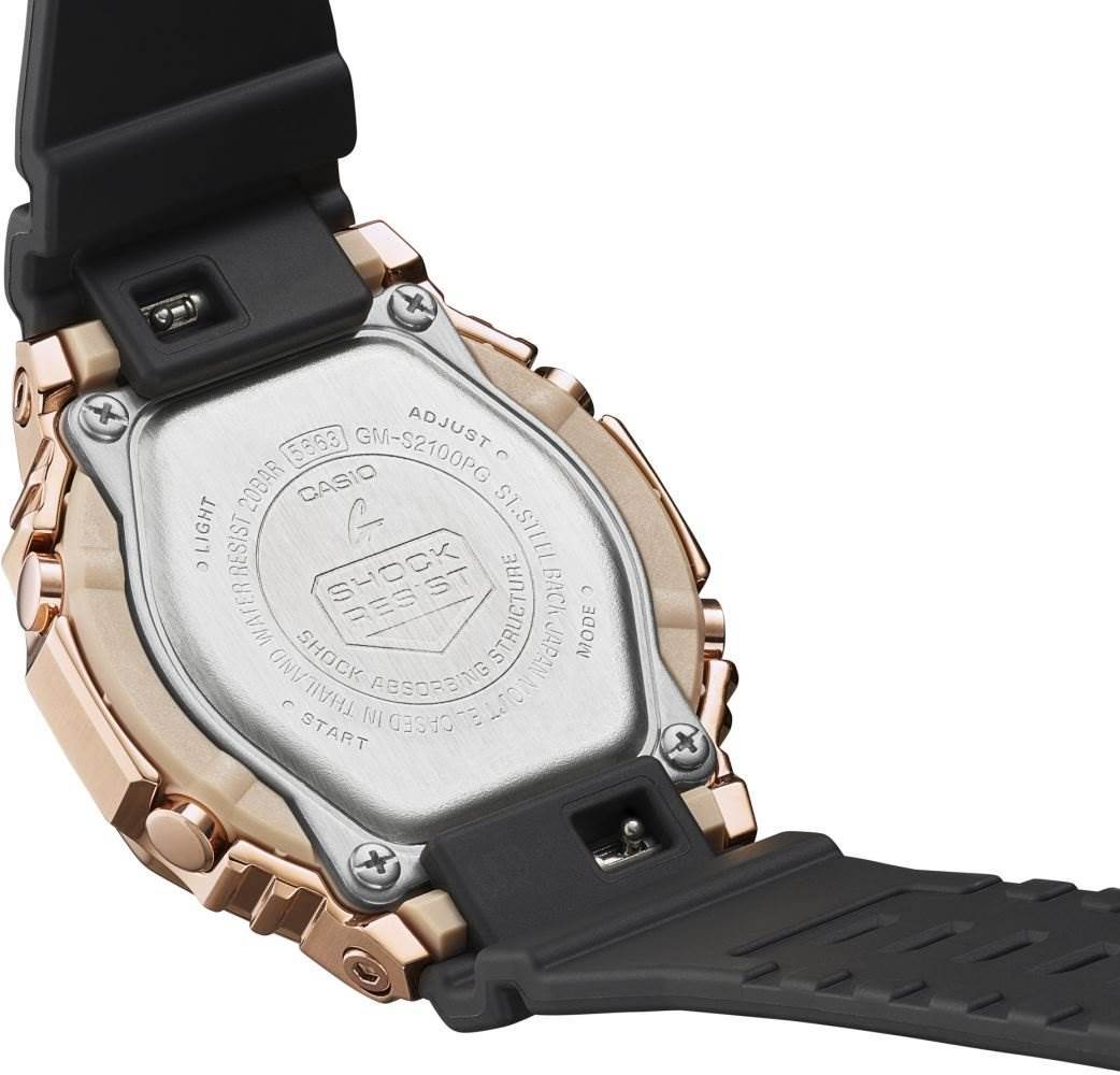 Casio GM-S2100PG-1A4DR şık ve dayanıklı saat ince bilekler için