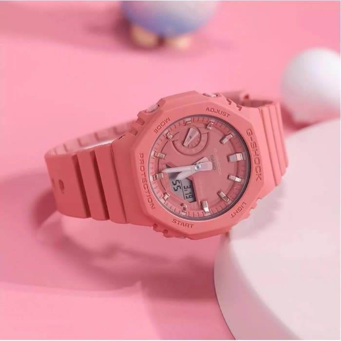 Casio GMA-S2100-4A2DR şık ve dayanıklı saat ince bilekler için