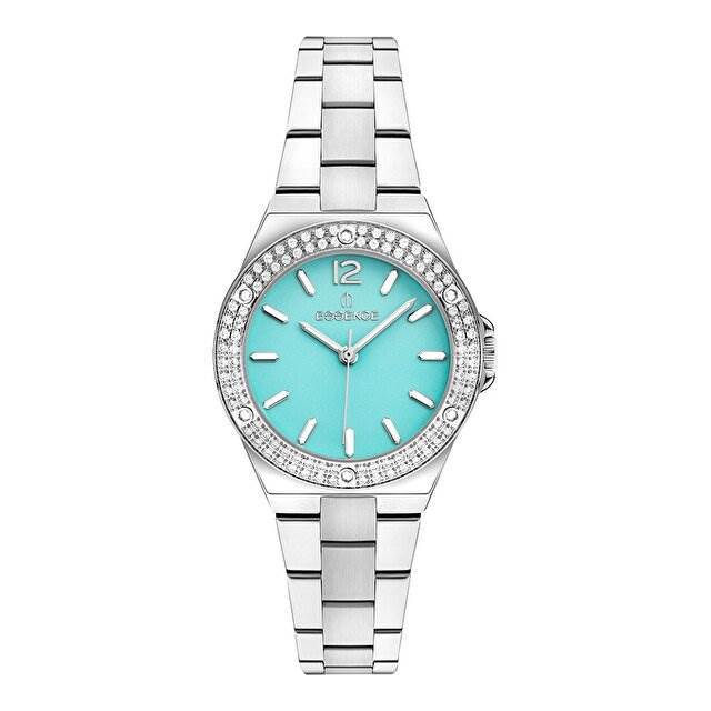 Essence ES6904FE.300 metalik gri çelik bilezikli kadın kol saati