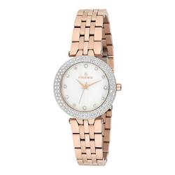 Essence D1007.420 rose-gold çelik bilezikli kadın kol saati