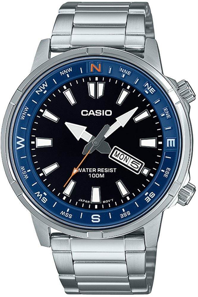 Casio MTD-130D-1A2VDF çelik bilezikli erkek kol saati
