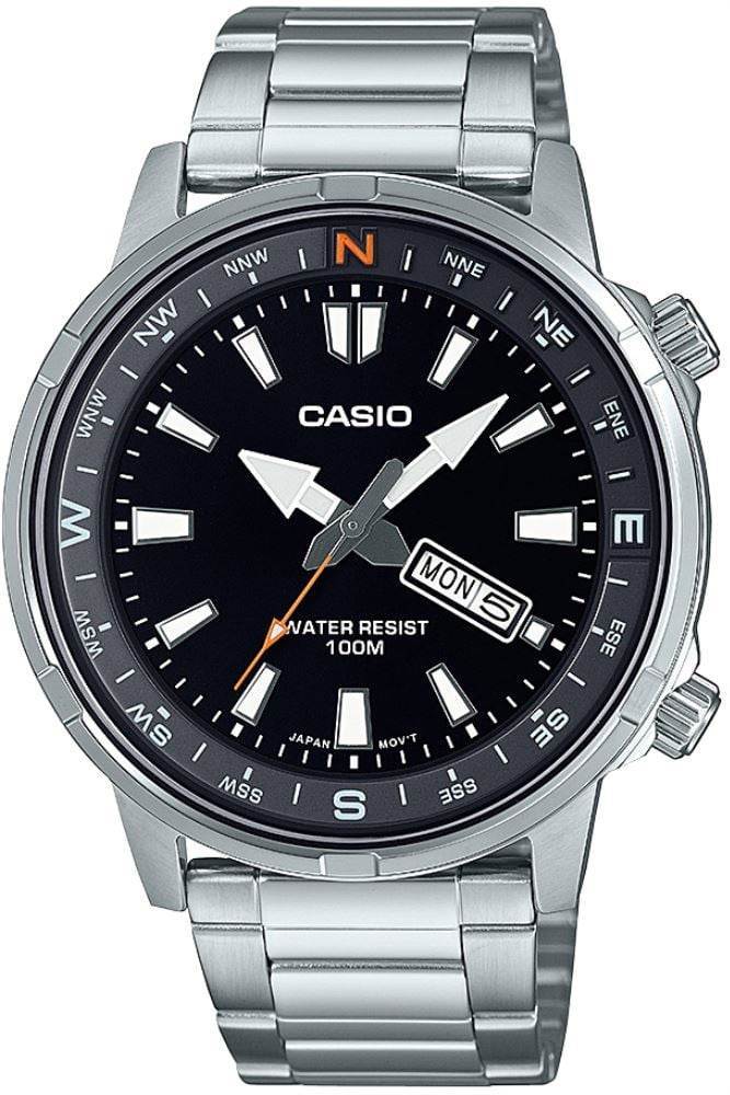 Casio MTD-130D-1A4VDF çelik bilezikli erkek kol saati