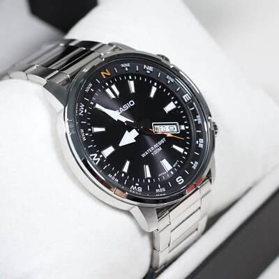 Casio MTD-130D-1A4VDF 100 metre su geçirmez erkek kol saati