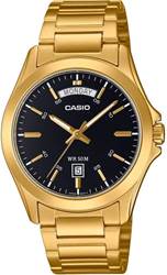 Casio MTP-1370G-1AVDF siyah kadranlı erkek saat