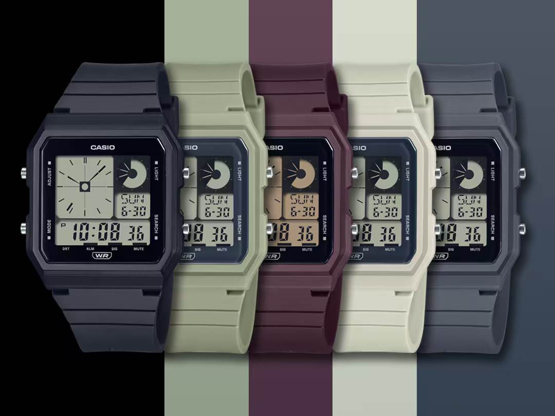 Casio LF-20W-5ADF retro stil dijital saat