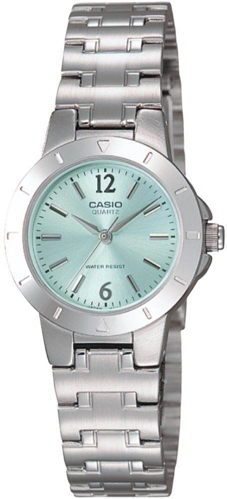 Casio LTP-1177A-3ADF yeşil kadranlı kadın saat