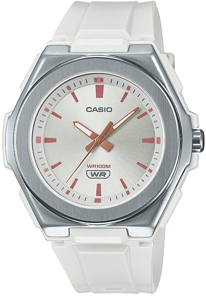 Casio LWA-300H-7EVDF beyaz kadranlı uniseks kol saati