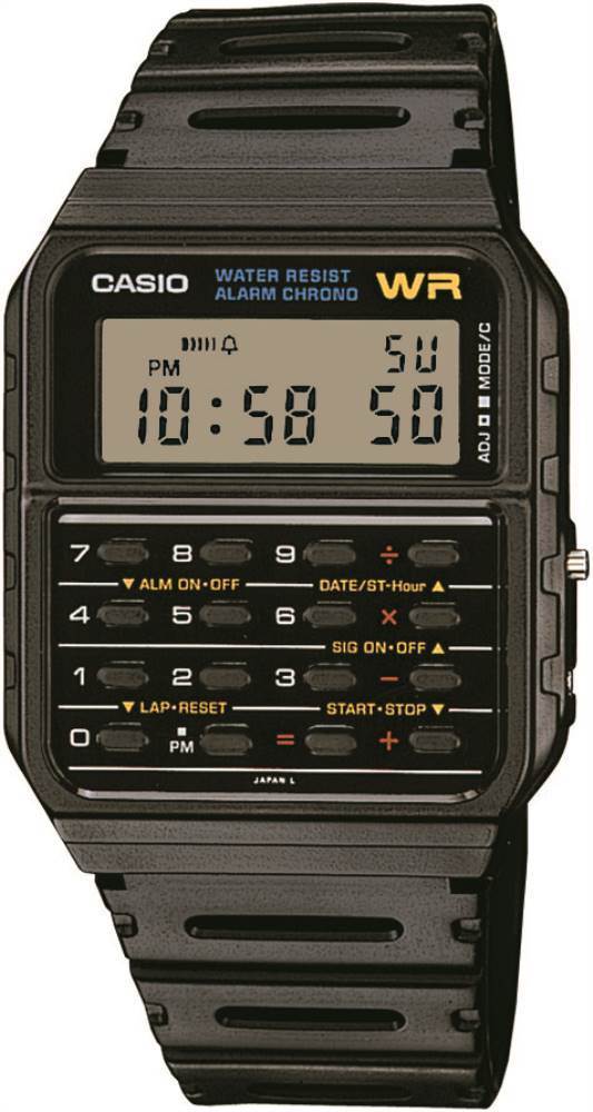Casio CA-53W-1Z hesap makinesi fonksiyonlu dijital saat