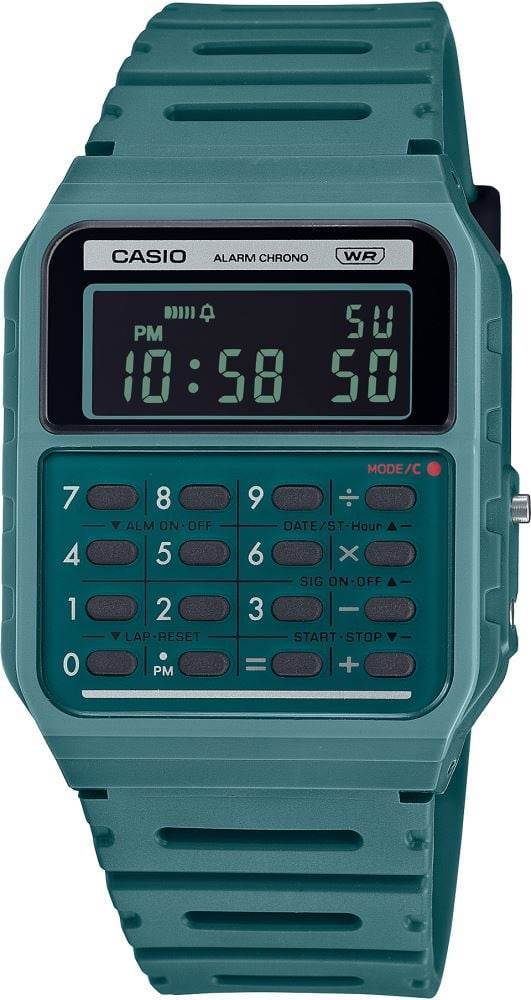 Casio CA-53WB-3BDF hesap makinesi tuş takımlı dijital saat