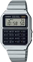 Casio CA-500WE-1ADF çelik bilezikli dijital kol saati