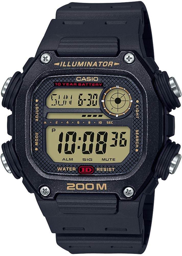 Casio DW-291H-9AVDF 200 metre su geçirmez dijital saat