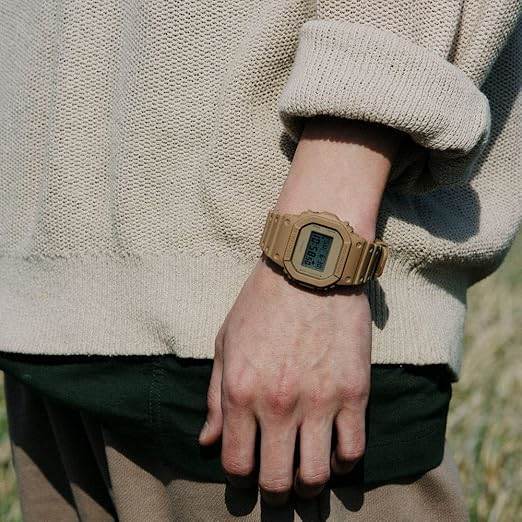 Casio DW-5600NC-5DR doğal ton dijital kol saati