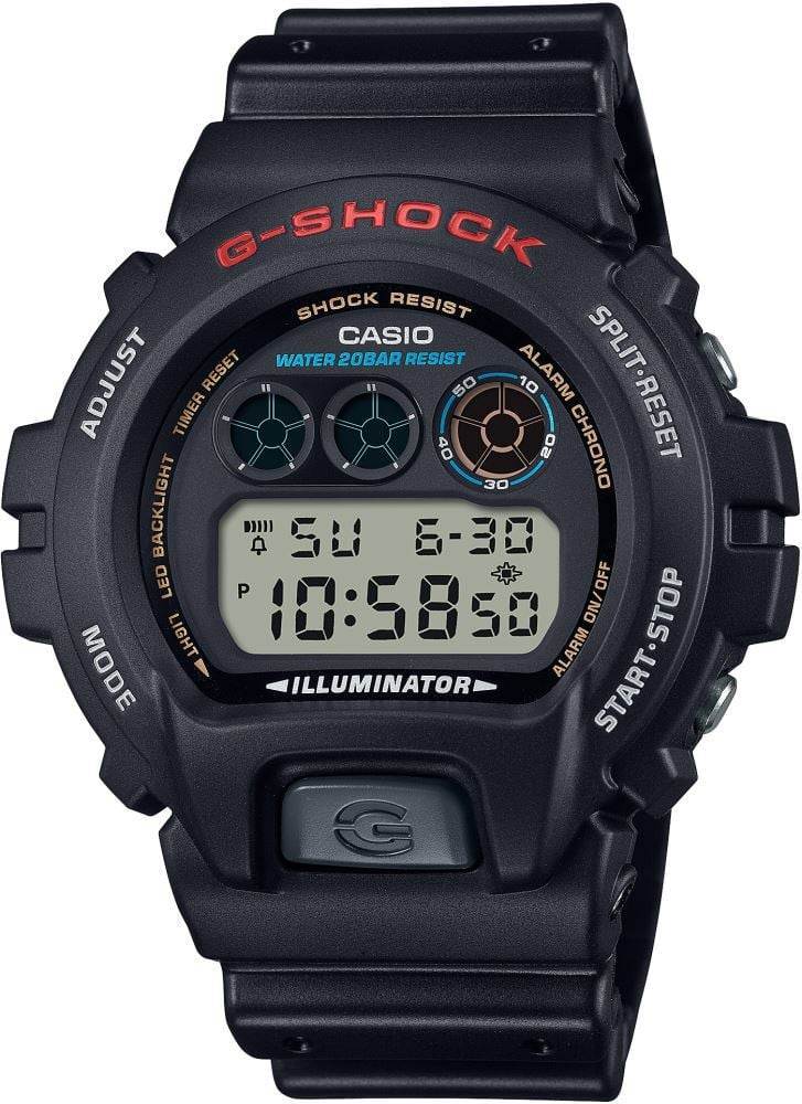 Casio DW-6900U-1DR siyah g-shock dijital kol saati