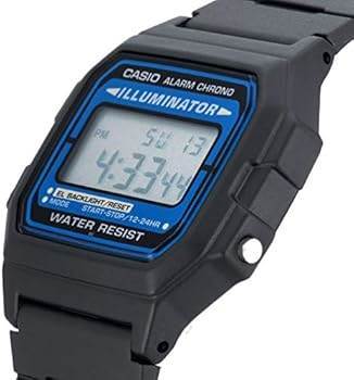 Casio F-105W-1ADF LED ışıklı dijital kol saati