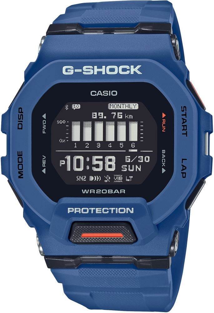 Casio GBD-200-2DR Bluetooth bağlantılı dijital saat