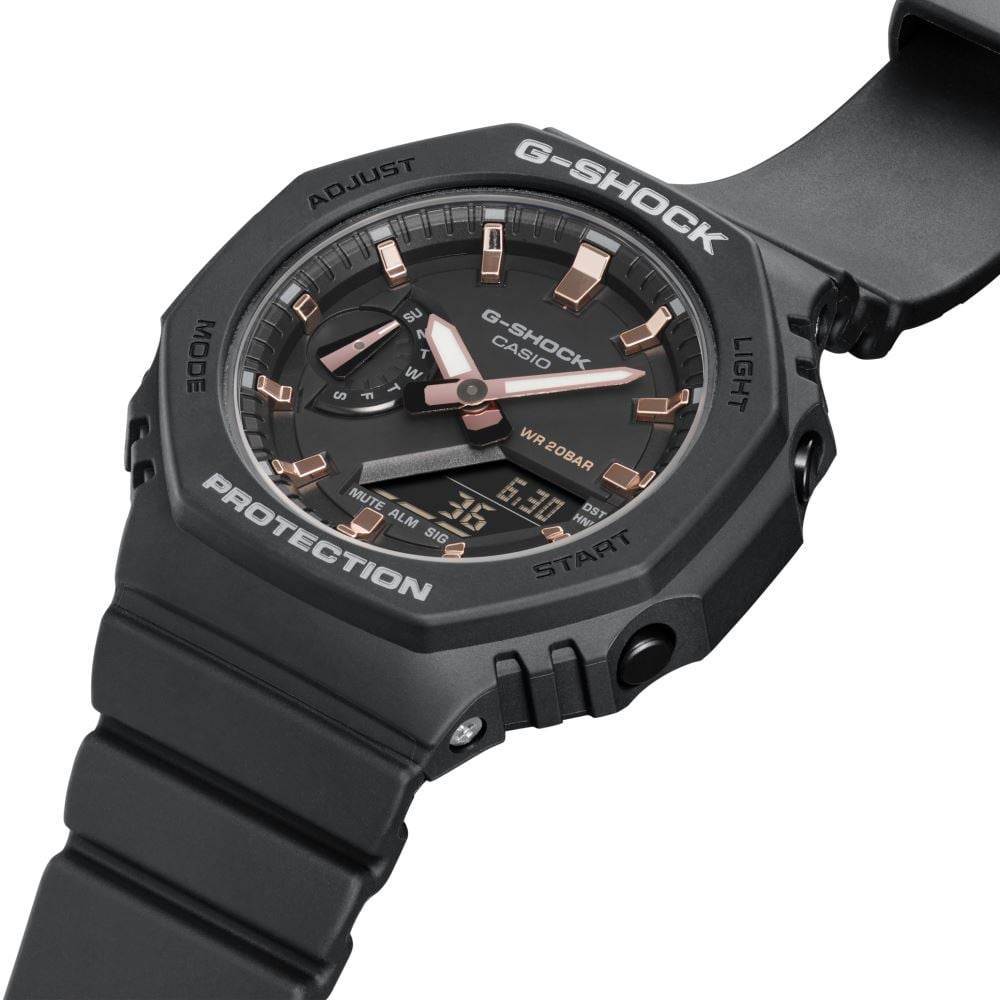 Casio GMA-S2100-1ADR şehir stiline uygun G-Shock saat