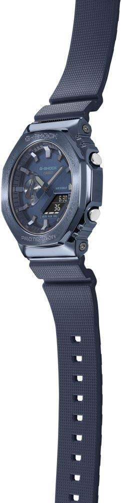 Casio GM-2100N-2ADR metal bezelli G-Shock saat