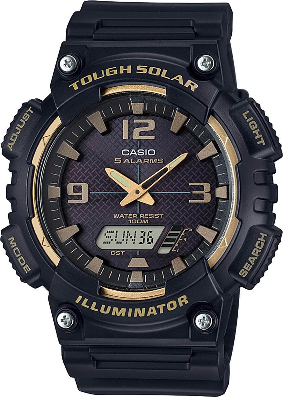 Casio AQ-S810W-1A3VDF güneş enerjili analog dijital saat