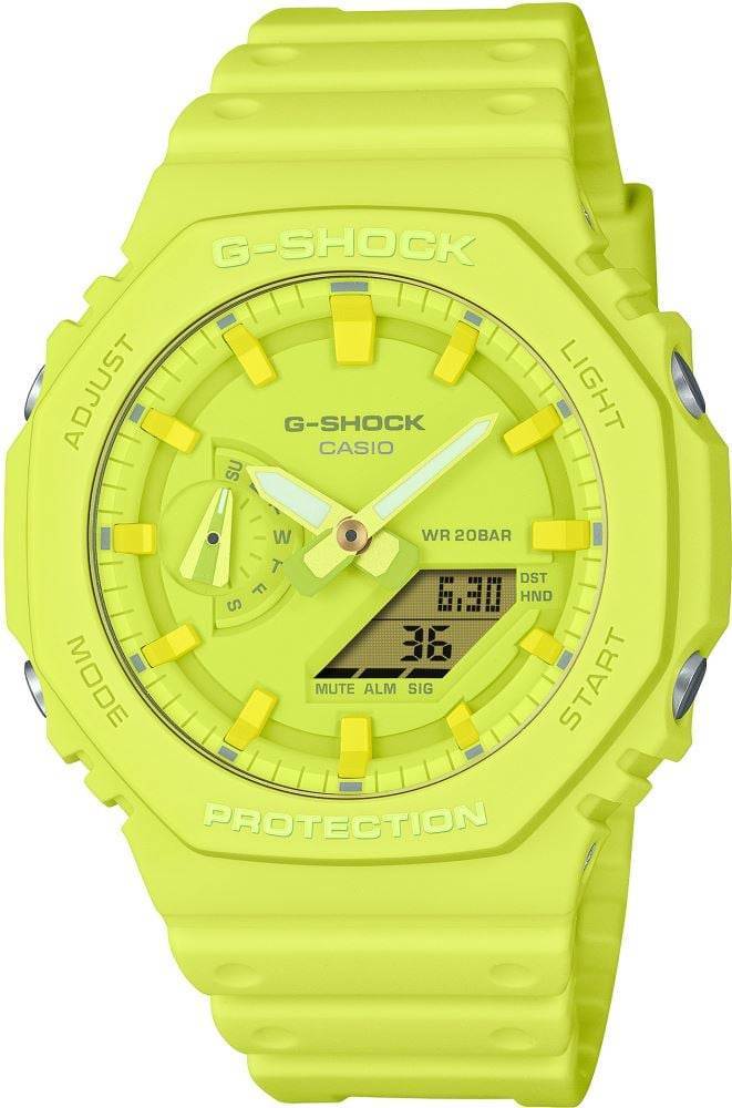 Casio GA-2100-9A9DR sekizgen kasa G-Shock saat