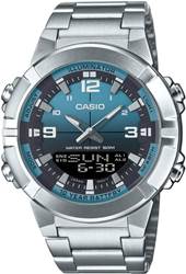 Casio AMW-870DA-2A2VDF 50 metre su geçirmez analog-dijital saat