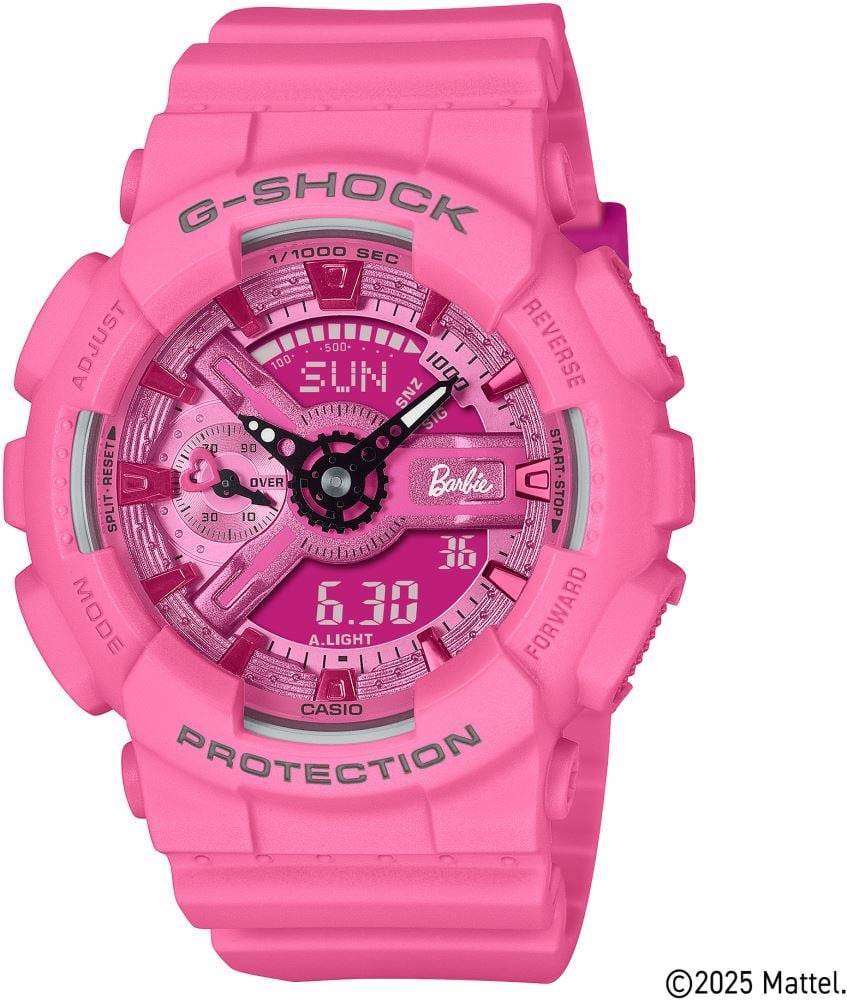 Casio GMA-S110BE-4ADR Barbie özel koleksiyon kol saati