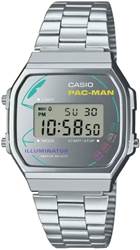 Casio A168WEPC-7ADR retro dijital saat neon kadran