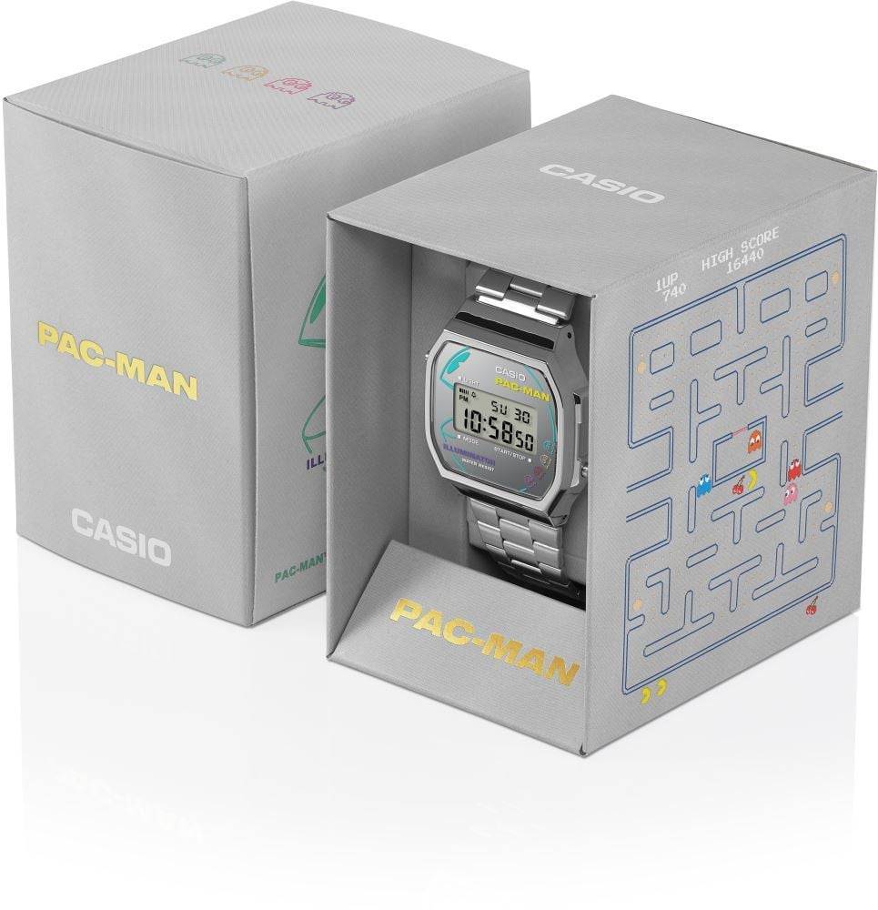 Casio A168WEPC-7ADR unisex oyun temalı kol saati