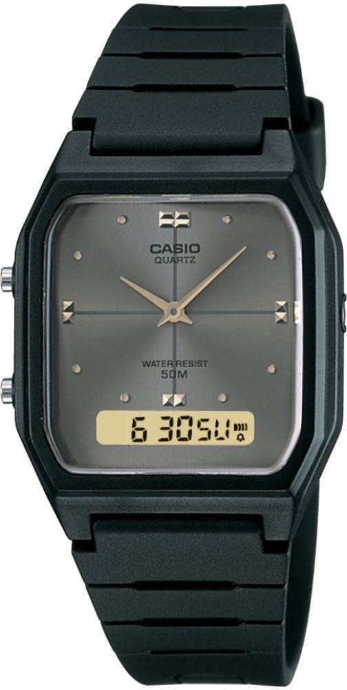 Casio AW-48HE-8AVDF analog dijital unisex saat dual time