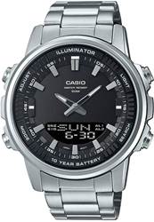 Casio AMW-880D-1AVDF çelik bilezikli erkek kol saati