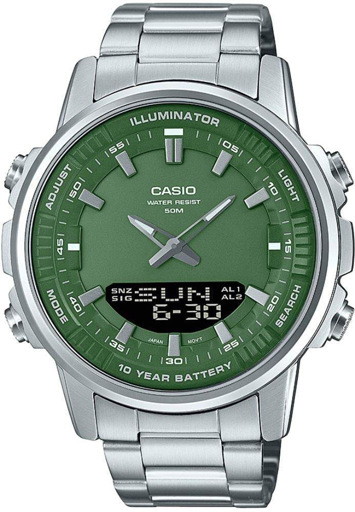 Casio AMW-880D-3AVDF erkek kol saati dünya saatleri fonksiyonlu