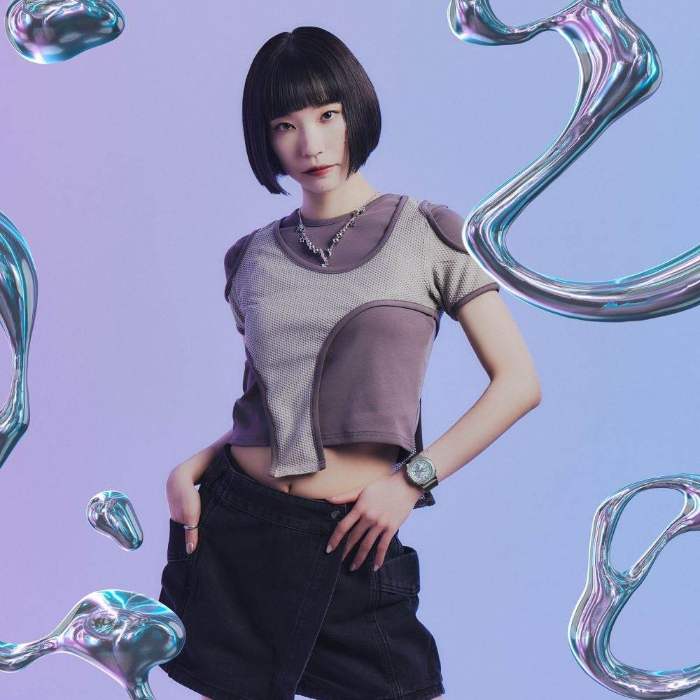 Casio GM-S2110-2ADR kadın kol saati 200 m su geçirmez