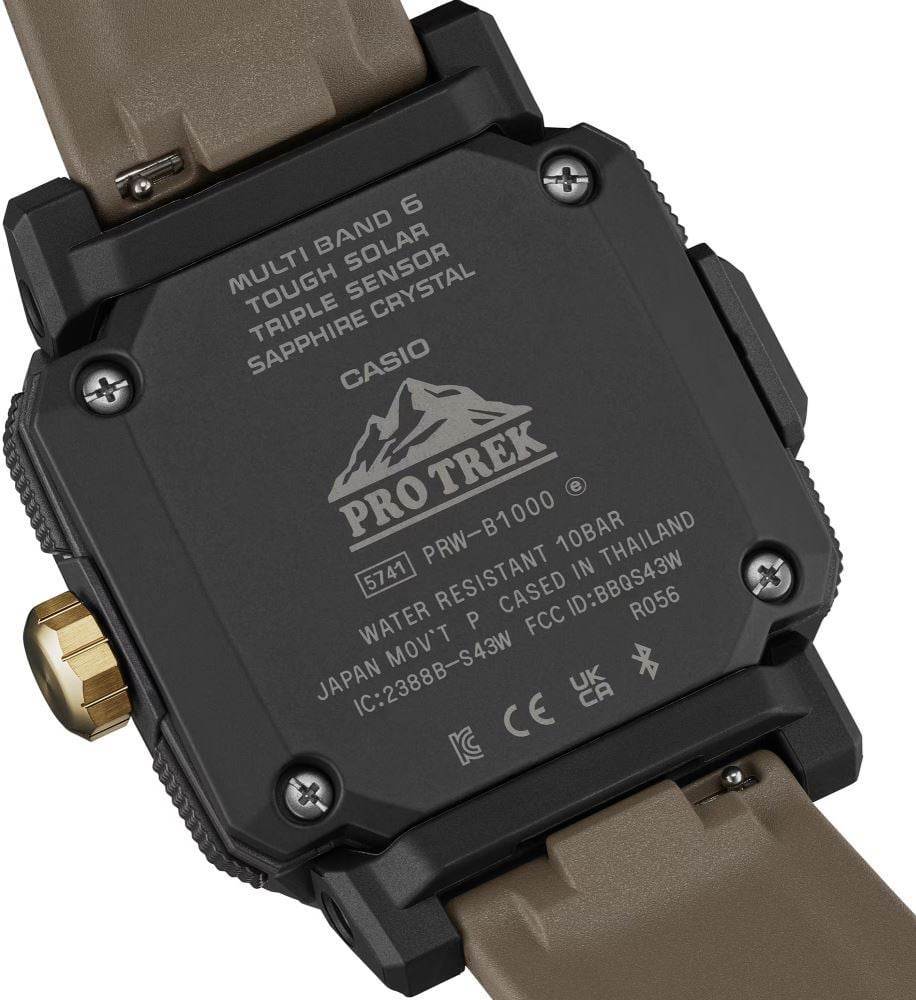 PRW-B1000-5DR güneş enerjili outdoor saat