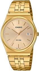 Casio MTP-B145G-9AVDF altın çelik bilezikli unisex kol saati