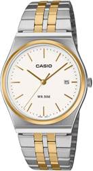 Casio MTP-B145SG-7AVDF gri-altın çelik bilezikli unisex kol saati